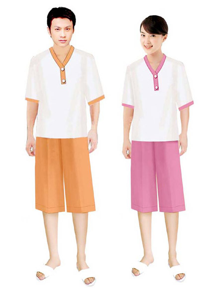 美泰来桑拿服设计